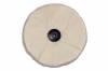 Muslin Buffing Wheels (12) <br> 6 x 54 Ply Unstitched <br> Plastic Center